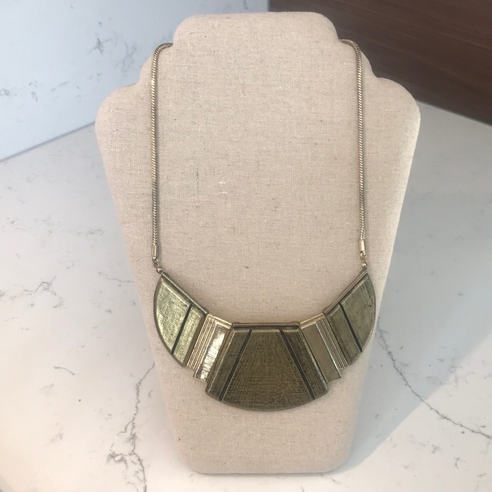 3/$24 Gold Statement Necklace